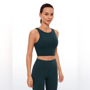 Butterluxe High Neck Racerback Tank